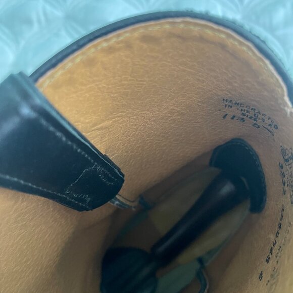 Justin Boots Men's 10" Ropers Round-toe Boot Black Size 11.5 - Picture 9 of 12